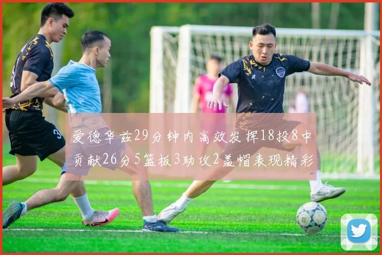 爱德华兹29分钟内高效发挥18投8中贡献26分5篮板3助攻2盖帽表现精彩但犯规频繁影响比赛乐趣
